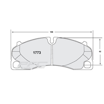 Performance Friction 1773.11.17.44 Racing Pad - 11 Compound
