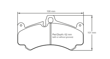 Pagid U-8004 Racing Pads - RST-3 Compound