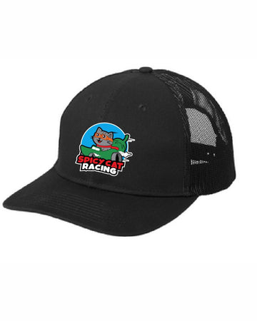 Spicy Cat Racing Embroidered Trucker Hat