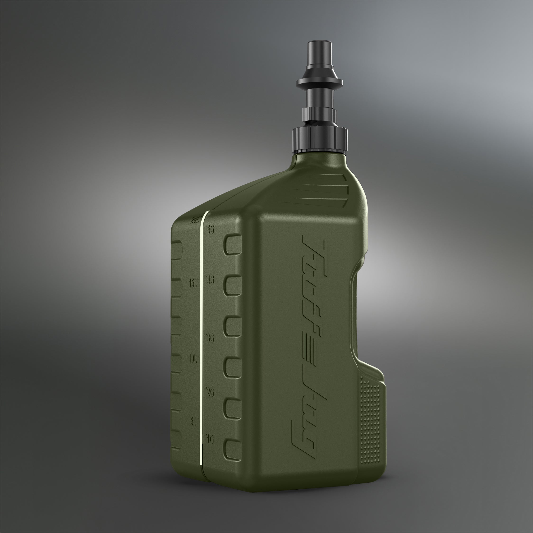 Tuff Jug Fuel Jug - 5 Gal - Forest Green