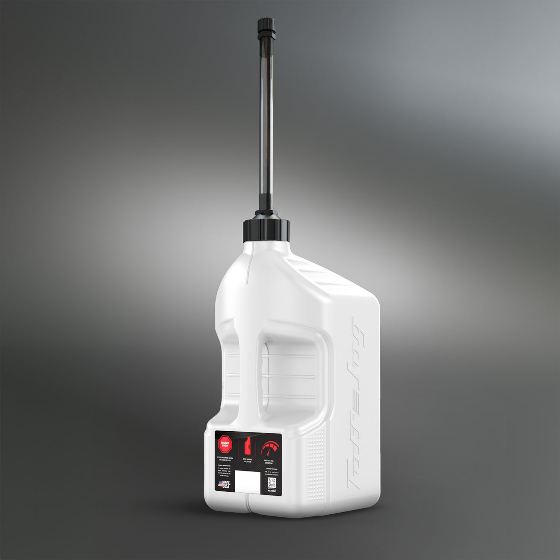 Tuff Jug Fuel Jug - 5 Gal - White