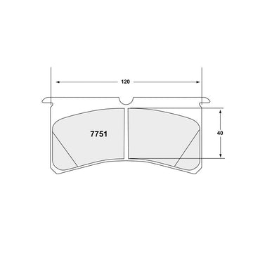 Performance Friction 7751.01.20.44 Racing Pad - 01 Compound