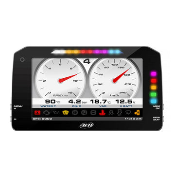 AiM Sports MXP Midsize Color TFT Dash and Data Logger