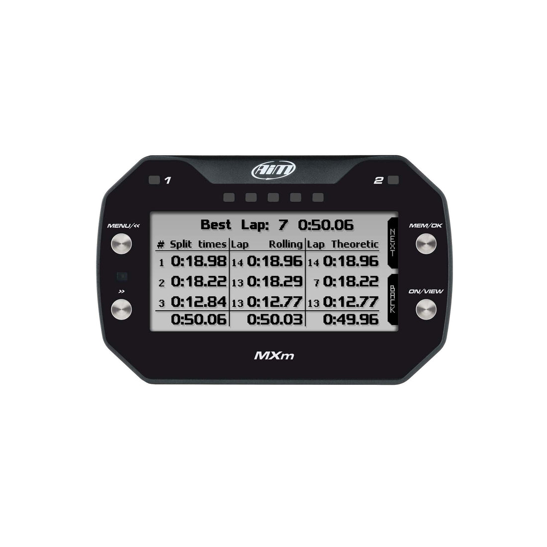 AIM MXm Compact Dash Data Logger