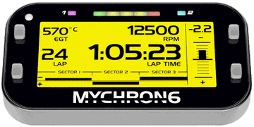 AiM Sports MyChron6 Karting Dash and Data Logger