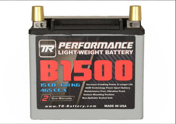 Tomioka Racing Lightweight Battery - Multiple CCA levels and weights