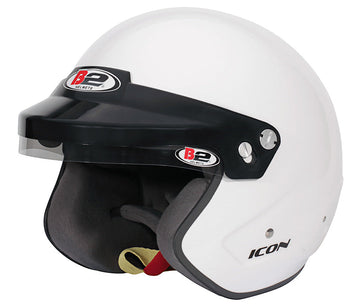 Icon B2 Open-Face Auto Racing Helmet | Snell SA2020