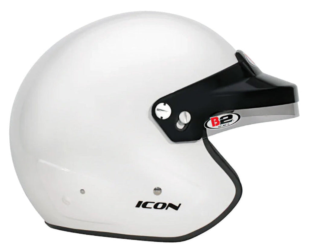 Icon B2 Open-Face Auto Racing Helmet | Snell SA2020