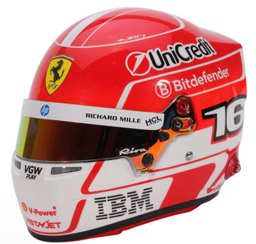 Bell HP77 Charles Leclerc 1:2 Scale F1 Mini Helmet | Ferrari 2025 F1 Season
