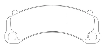 Cobalt Brake Pads D1644 Brake Pads (Front)