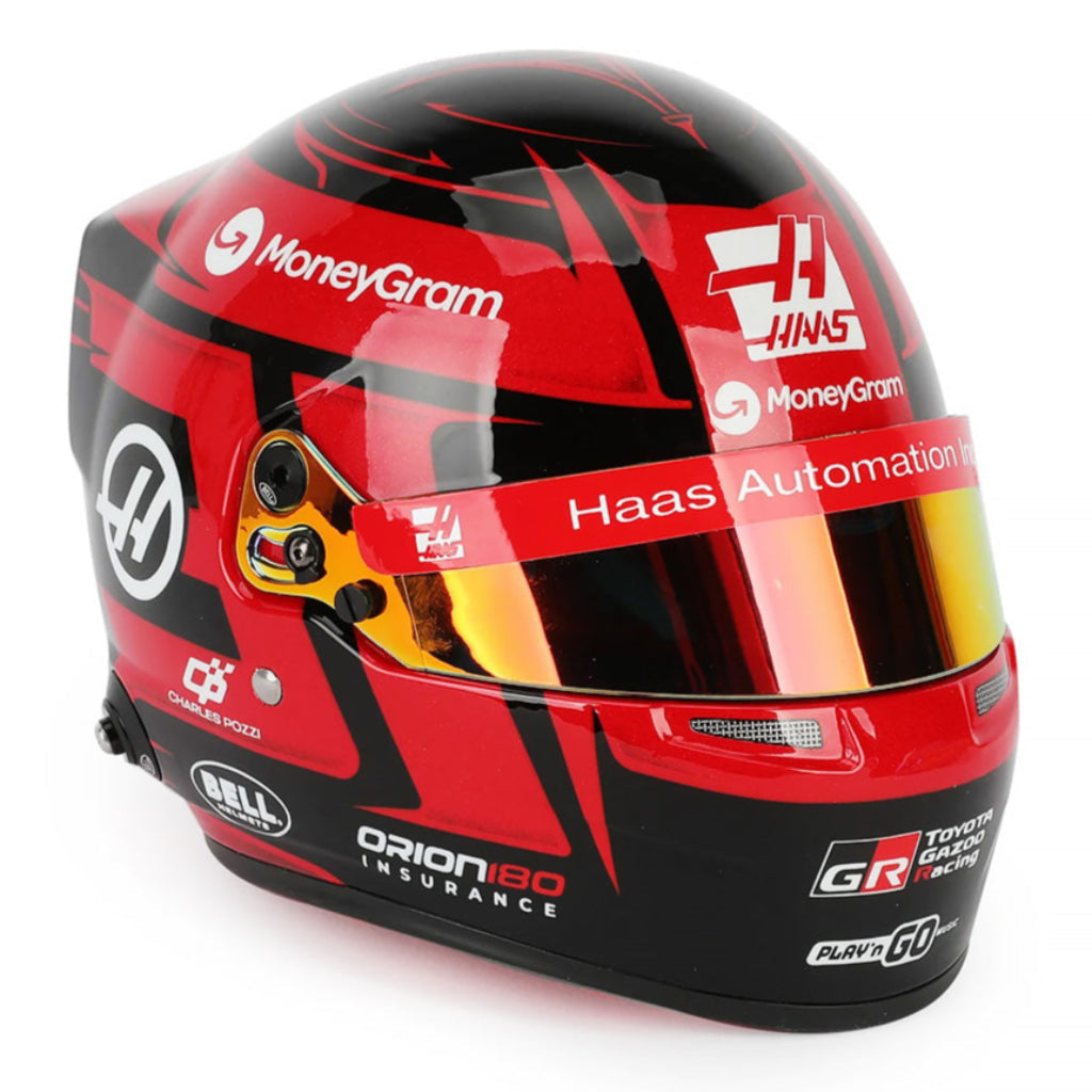 Bell HP77 Esteban Ocon 1:2 Scale F1 Mini Helmet | Haas 2025 F1 Season