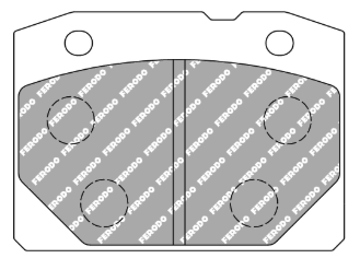 Ferodo FCP0096 Brake Pads