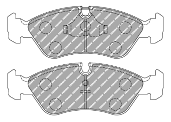 Ferodo FCP0584 Brake Pads