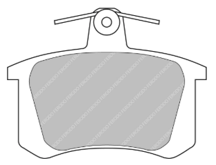 Ferodo FCP0596 Brake Pads