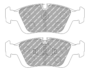 Ferodo FCP0725 Brake Pads