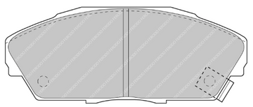 Ferodo FCP0748 Brake Pads