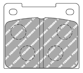 Ferodo FCP0809 Brake Pads