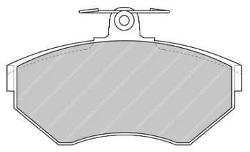 Ferodo FCP1312 Brake Pads
