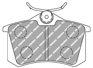 Ferodo FCP1491 Brake Pads