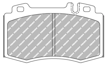 Ferodo FCP1661 Brake Pads