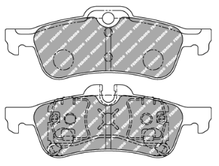 Ferodo FCP1676 Brake Pads