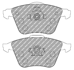 Ferodo FCP1706 Brake Pads