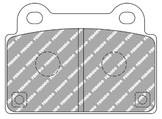 Ferodo FCP4168 Brake Pads