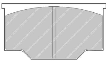 Ferodo FRP0101 Brake Pads