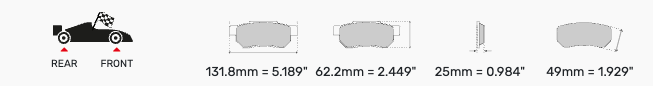 Ferodo FRP1078 Brake Pads