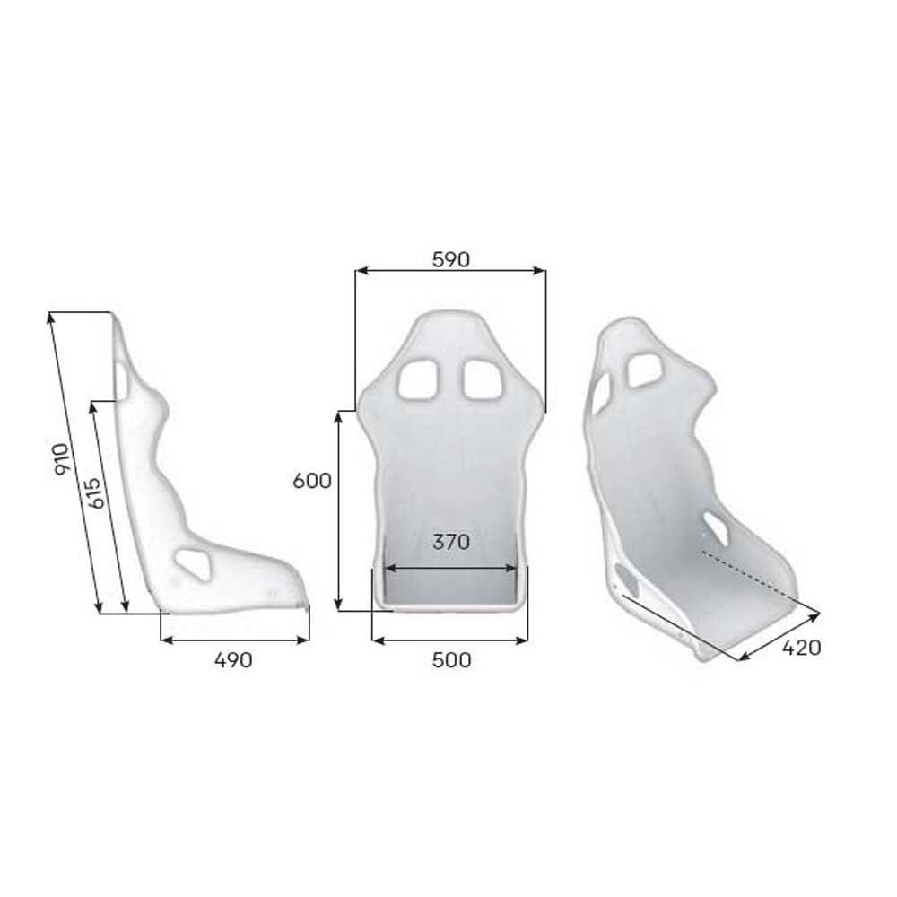 OMP ARS-R Racing Seat - Spicy Cat Racing