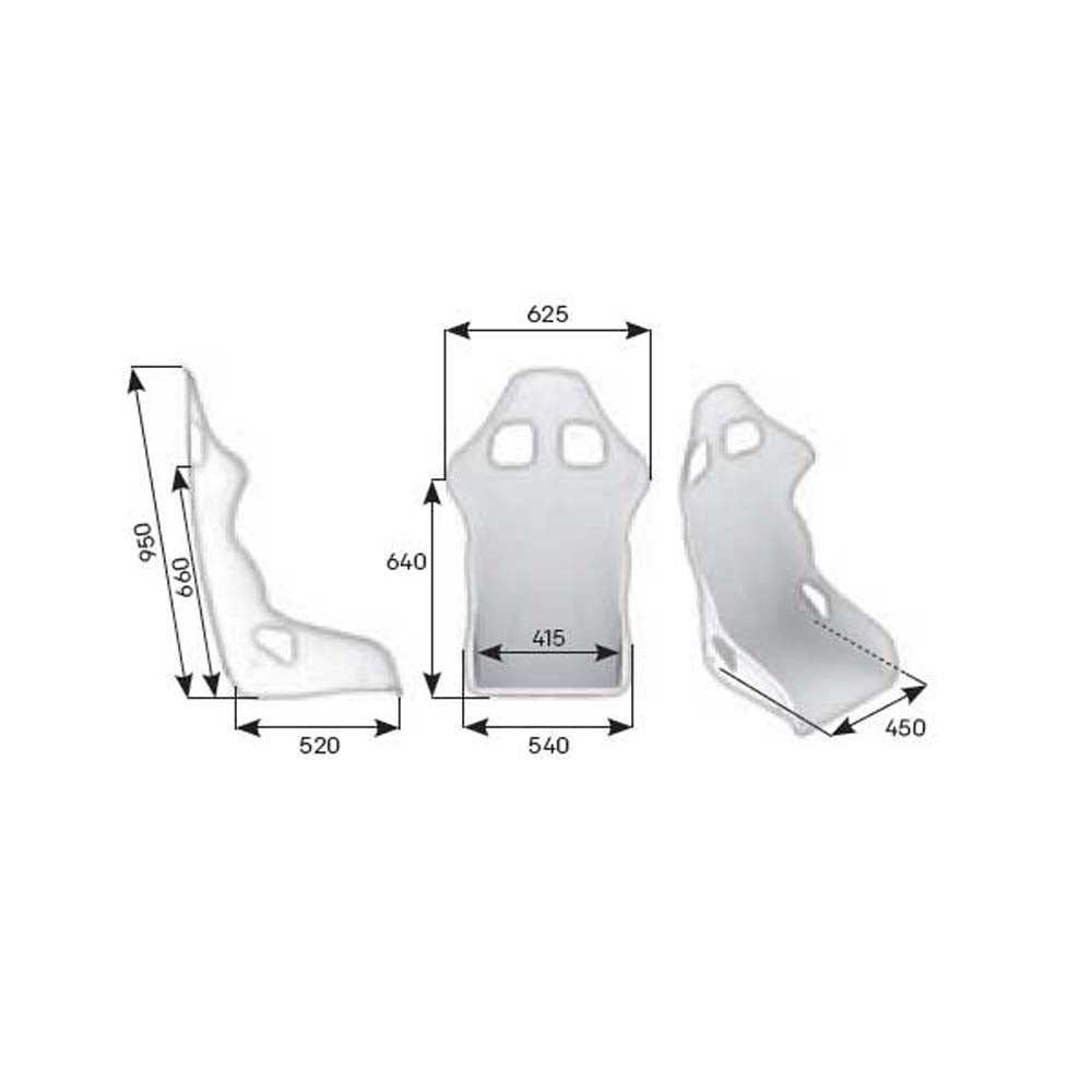 OMP TRS-E XL Racing Seat - Spicy Cat Racing