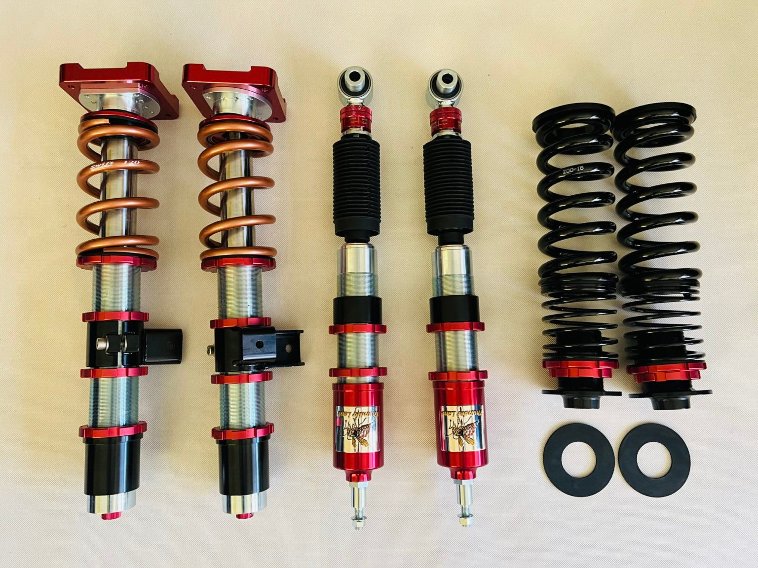 TL-ONE Thunder Lane Single Adjustable Coilover Kit for Toyota Supra A90 - Spicy Cat Racing