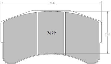 Performance Friction PFC Brake Pads 7699.82.32.44 (Front)