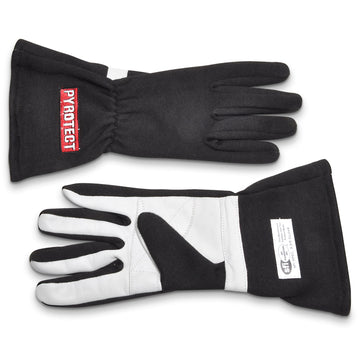 PYROTECT Glove Sport 2 Layer Blk Medium SFI-5