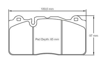 Pagid Racing Brake Pads 8091