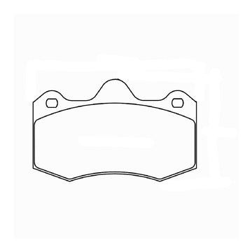 Pagid Racing Brake Pads No. 4345 (Rear)