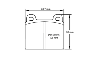 Pagid Racing Brake Pads No. 4503