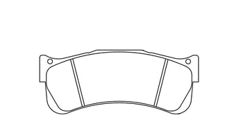Pagid Racing Brake Pads 2488 (Front)