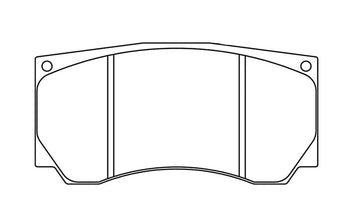 Pagid Racing Brake Pads No. 3277 | Front