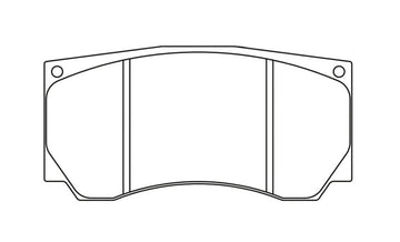 Pagid Racing Brake Pads No. 3279 (Front)