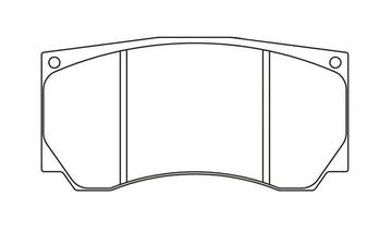 Pagid Racing Brake Pads No. 3280 | Front