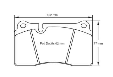 Pagid Racing Brake Pads No. 4906 (Rear)