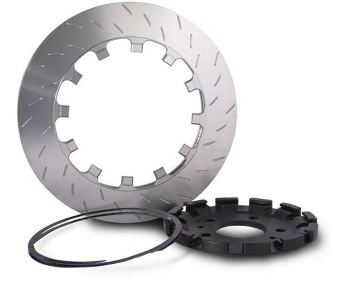 PFC Performance Friction 380mm Rear Replacement Rotors for Porsche (OEM Iron)