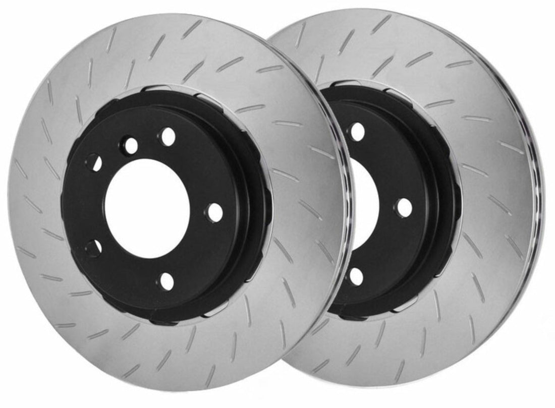 PFC Performance Friction 380mm 2pc Rear Brake Rotors for Porsche (OEM Iron)