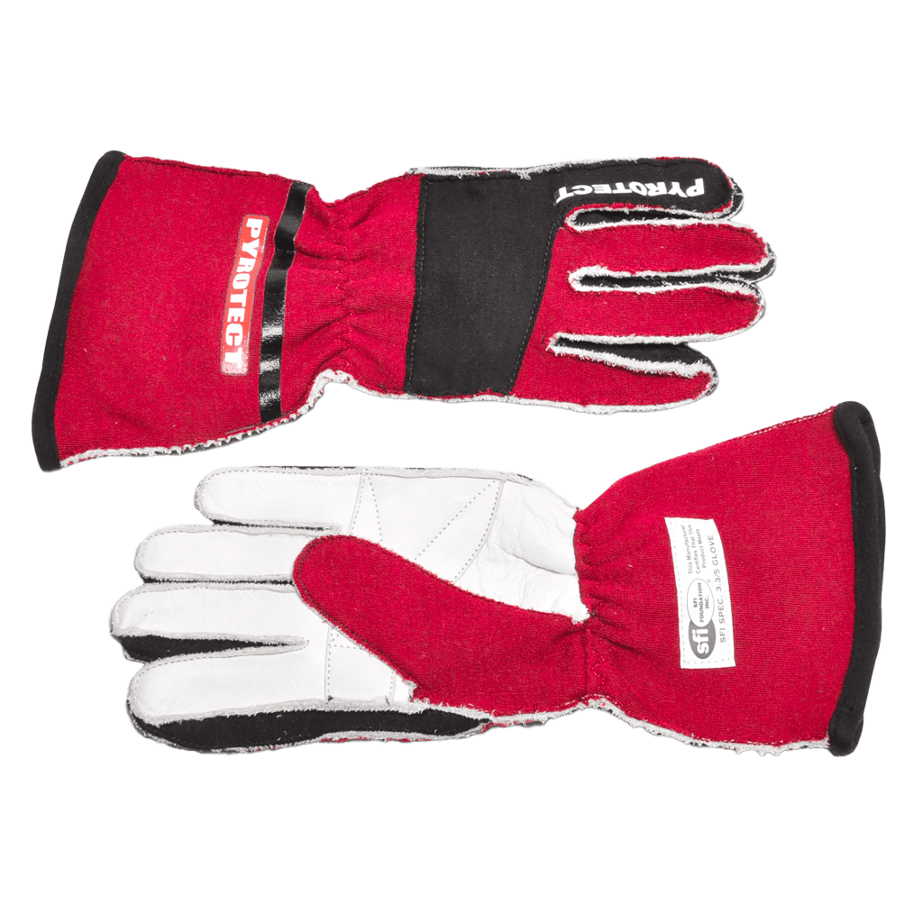 PYROTECT Racing Gloves - PRO (SFI-3.2A/5) 2 Layer - Reverse Stitch - Multiple Colors
