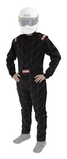 RACEQUIP Suit Chevron Black 3X- Large SFI-1