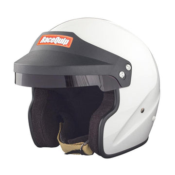 RACEQUIP Helmet Open Face X-Large White SA2020