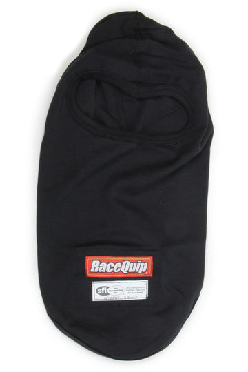 RACEQUIP Headsock FR Black Single Layer SFI 3.3