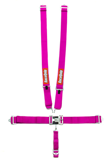 RACEQUIP 5pt Harness Set L&L Pink SFI