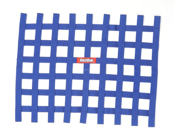 RACEQUIP Ribbion Window Net Blue Non-SFI